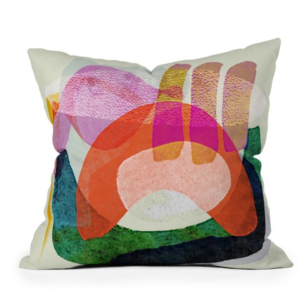 Iris Lehnhardt Blue Landscape Throw Pillow Supply - Image 3