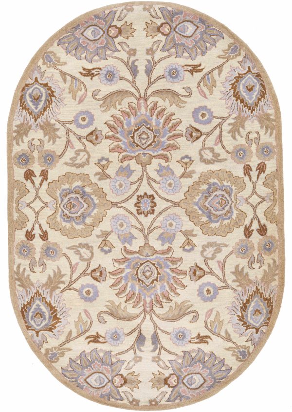 Conesus Hand Tufted Ivory 1109 Wool Rug Online - Image 4