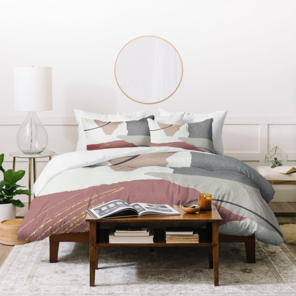 Sheila Wenzel Ganny Paper Cuts Abstract Bedding Collection For Cheap - Image 2